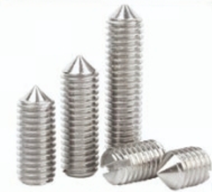 Pointed-End Hex Slot Tightener