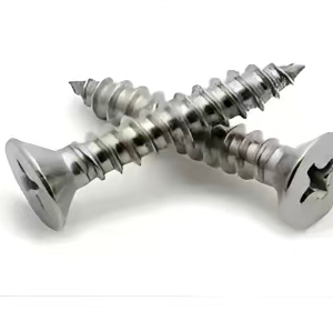 Cross recessed head tapping screw