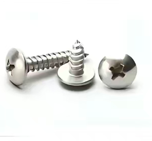 Cross recessed countersunk head self-tapping screw
