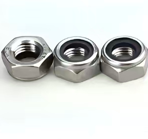 Hexagonal nylon lock nut