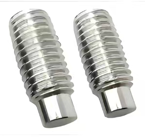 Hexagon socket set screw with dog point